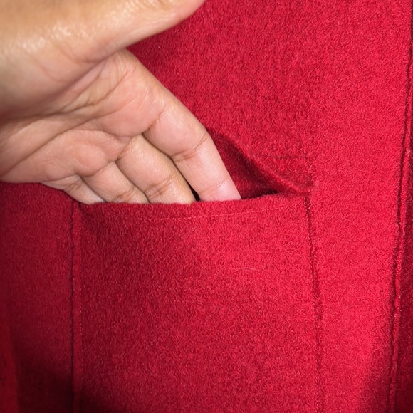 Pendleton 100% Merino Wool Buttonless Zip Up Shacket w/ Front Pockets Sz XL - Picture 5 of 11